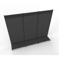 Wall shelf 300x300 cm (HxW), perforated sheet metal rear panel, anthracite