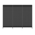 Wall shelf 300x300 cm (HxW), perforated sheet metal rear panel, anthracite