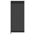 Wall shelf Tego 260x100 cm (HxW), perforated sheet metal rear panel, anthracite