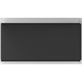 Wall shelf Tego 260x100 cm (HxW), perforated sheet metal rear panel, anthracite