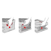 Set of 4 folding boxes AUER 60 x 40 x 32 cm + 1 transport roller