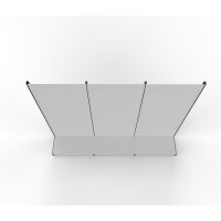 Wall shelf 240x300 cm (HxW), perforated metal back panel,...